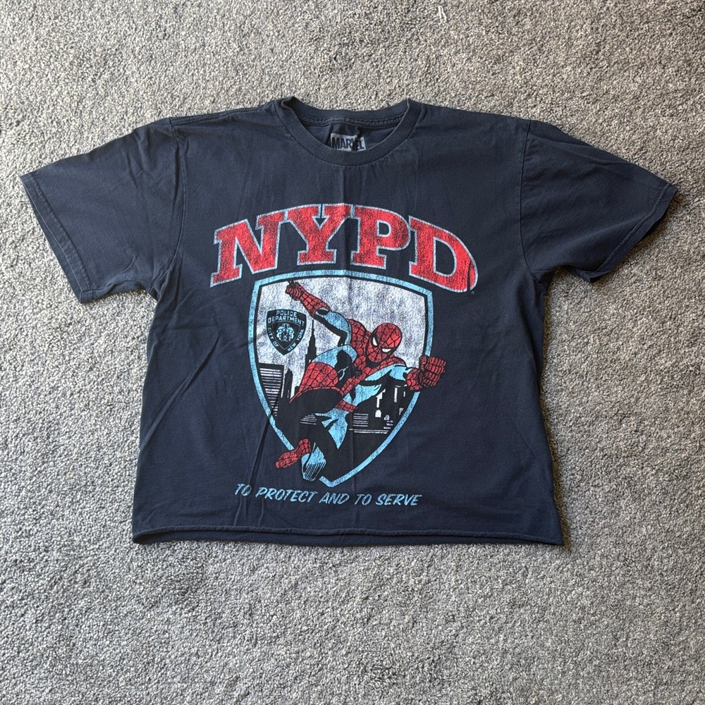 Marvel Spider-Man Cropped TShirt